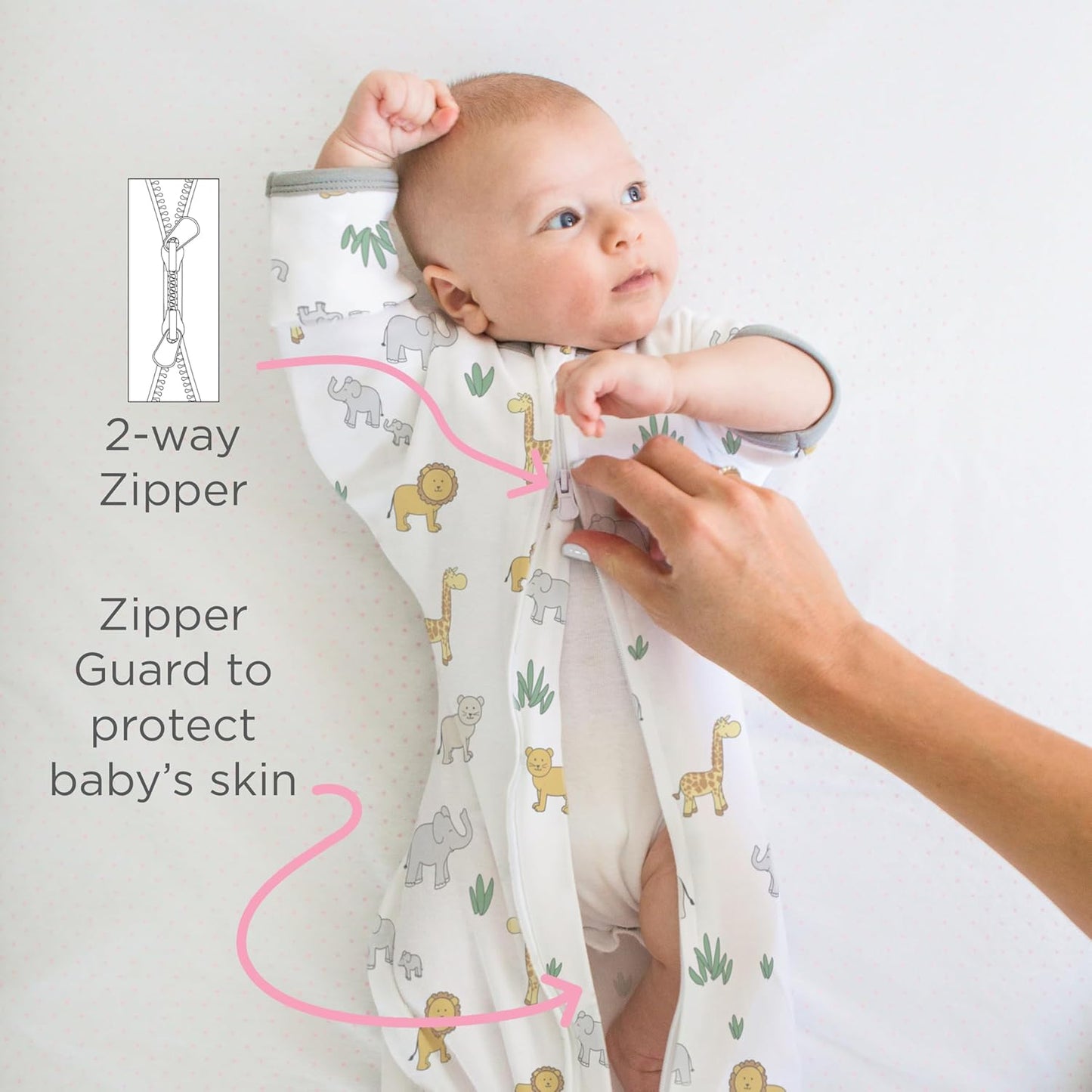 Amazing Baby Transitional Swaddle Sack, Baby Swaddles for Newborn.