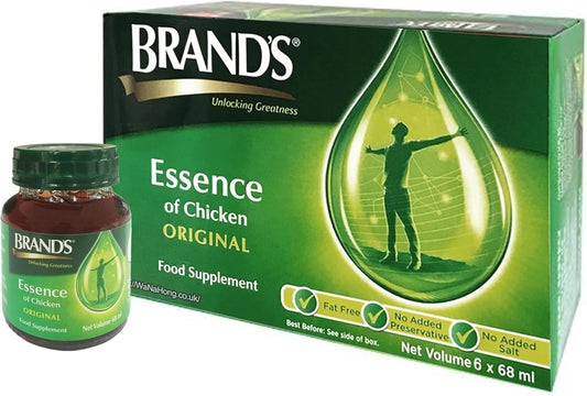 Brand's Essence of Chicken Drink Original Food Supplement (Pack of 6)