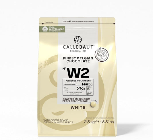 Callebaut Select White W2 Chocolate Callets 2.5 kg