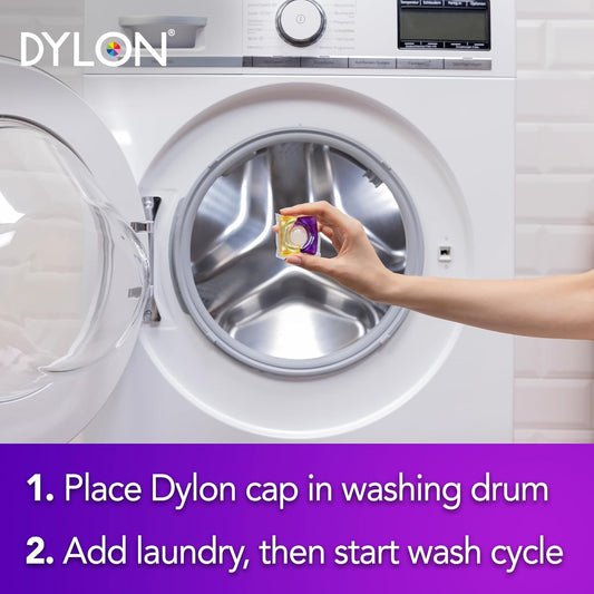 Dylon Black & Dark Caps (40 Wash Loads), Dylon Black Caps for all Clothes