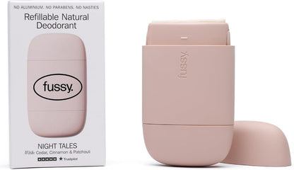 Fussy - Natural Refillable Deodorant - Aluminium Free - 24 hour protection