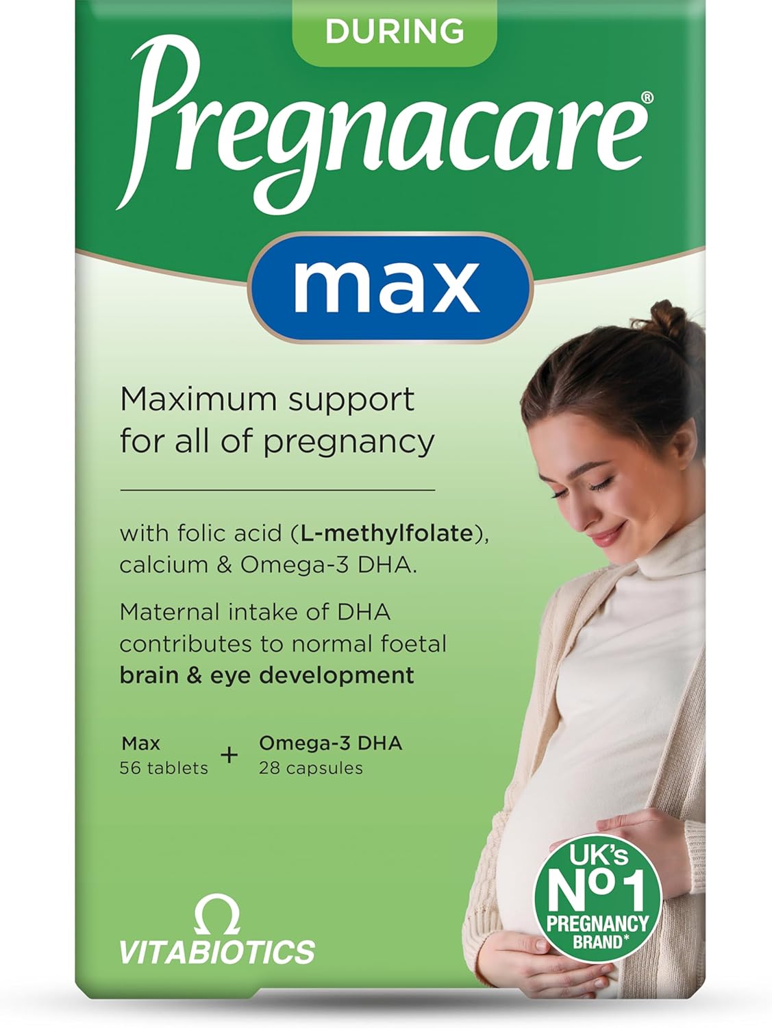 Pregnacare MAX Pregnancy Vitamins - UK's No.1 Pregnancy Brand.