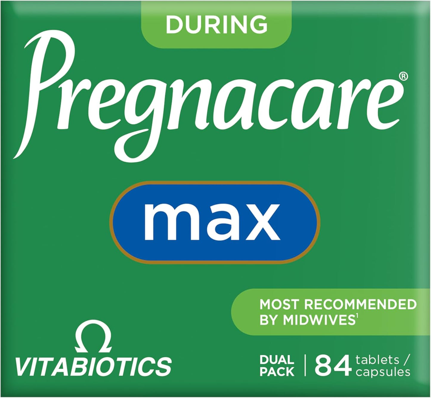Pregnacare MAX Pregnancy Vitamins - UK's No.1 Pregnancy Brand.