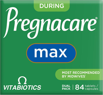 Pregnacare MAX Pregnancy Vitamins - UK's No.1 Pregnancy Brand.
