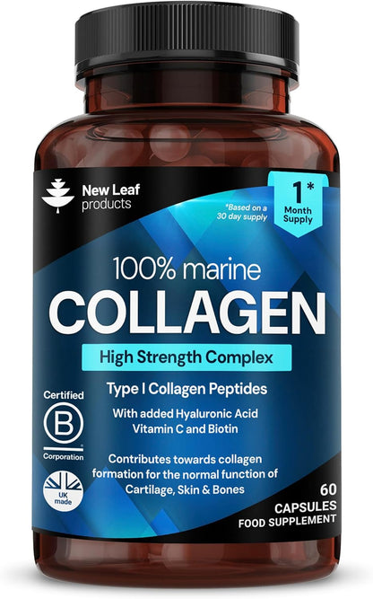 Pure Marine Collagen Capsules 100% Collagen.