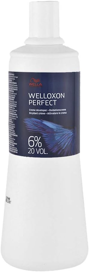 Wella welloxon perfect oxidant 6 percent 20 vol 1000 milliitres